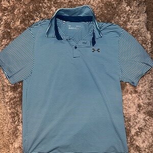 Under Armor Heat Gear Polo. Loose Medium.
